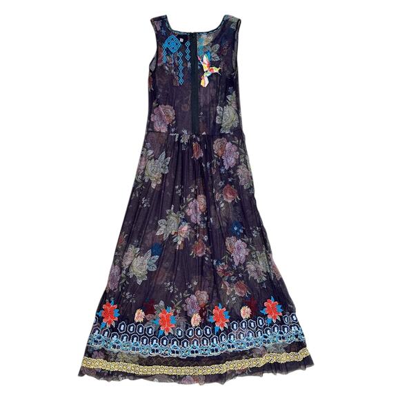 NWT Johnny Was Japera Embroidery Mesh
Maxi Dress - Picture 10 of 11
